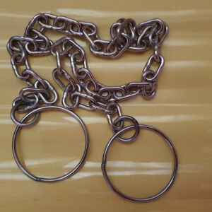 Handcuffs to Leg Irons Linking Chain