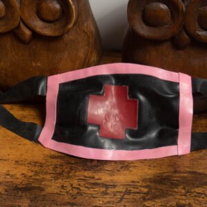 Medical Style Naughty Nurse Face Mask - Latex
