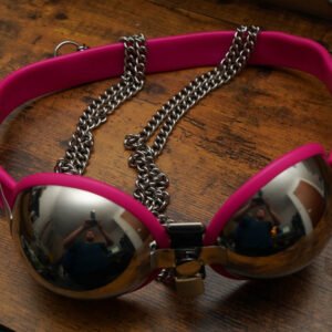 Adjustable Locking Chastity Bra