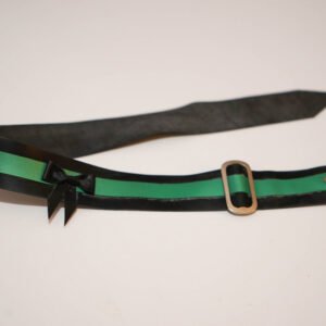 Used - Green and Black Adjustable Latex Collar