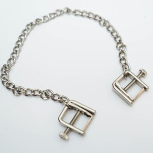 Screw Up Clover Nipple Clamps on Chain