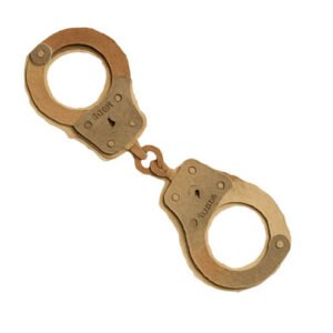 3D Textured Handcuffs Drawing - Digital Download