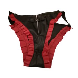 Used Misfitz 2XL Latex Rubber Locking Panties