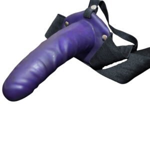 Purple Strap on Dildo Harness