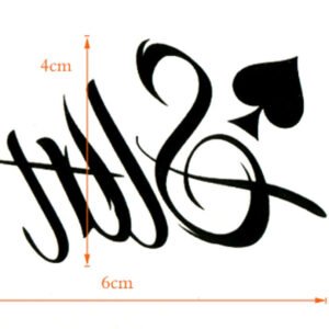 Slut Temp Tattoo
