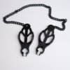 Clover Nipple Clamps - Black