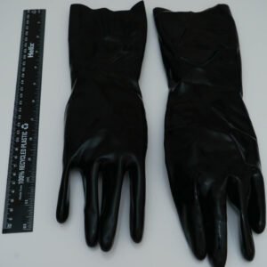 Handmade Latex Gloves – Black